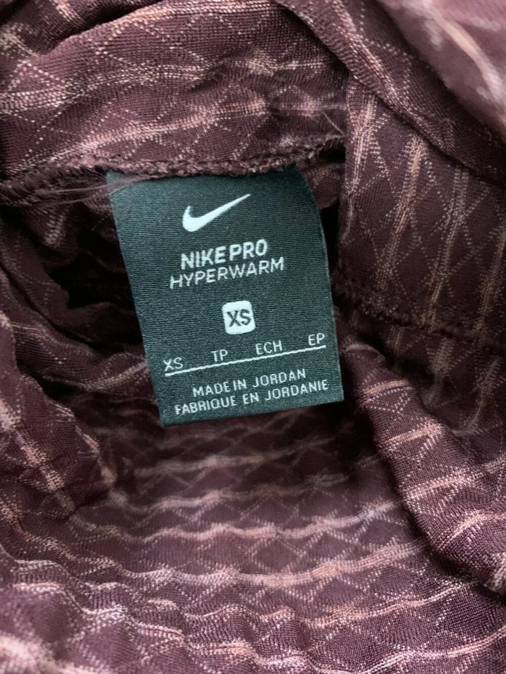 Nike Hyperwarm Turtleneck Pullover Women's XS 933296-652